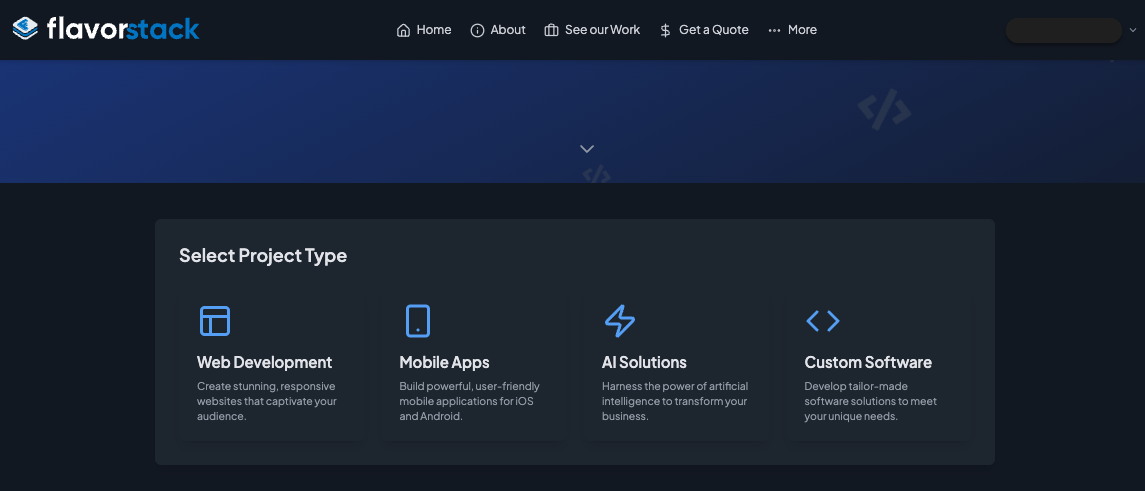 Flavorstack Quote Feature