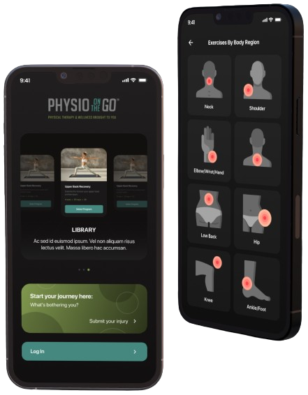 Physio on the go Features